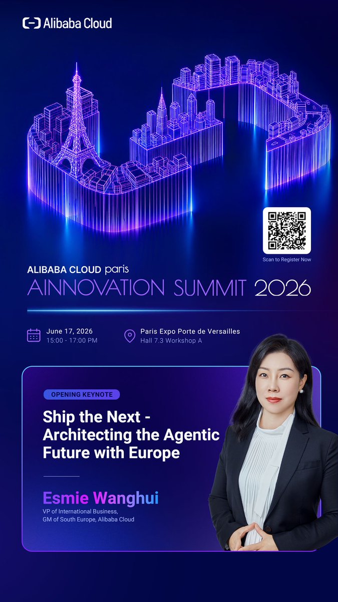 阿里云预告欧洲区负责人将于 VivaTech 2026 发表智能体主题演讲 配图